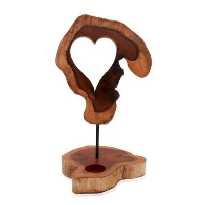 Candle holder sign, solid quality wooden tea light holder, heart shaped, handmade tealight holder, wedding sign, new home gift