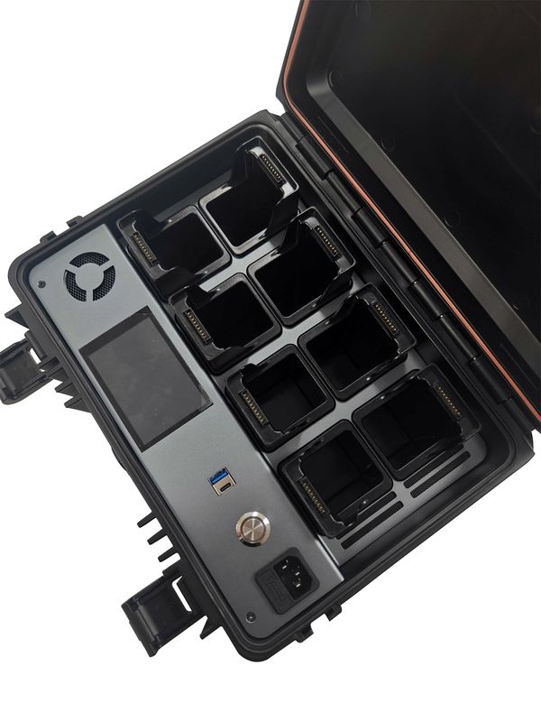 Ladekoffer für Matrice 4 Serie (E/T) 600 Watt / 8 Akkus