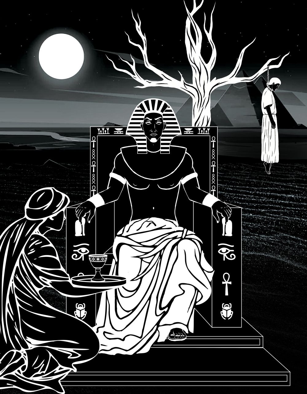 Genesis 40 - Pharaoh and the fate of his two ministers
