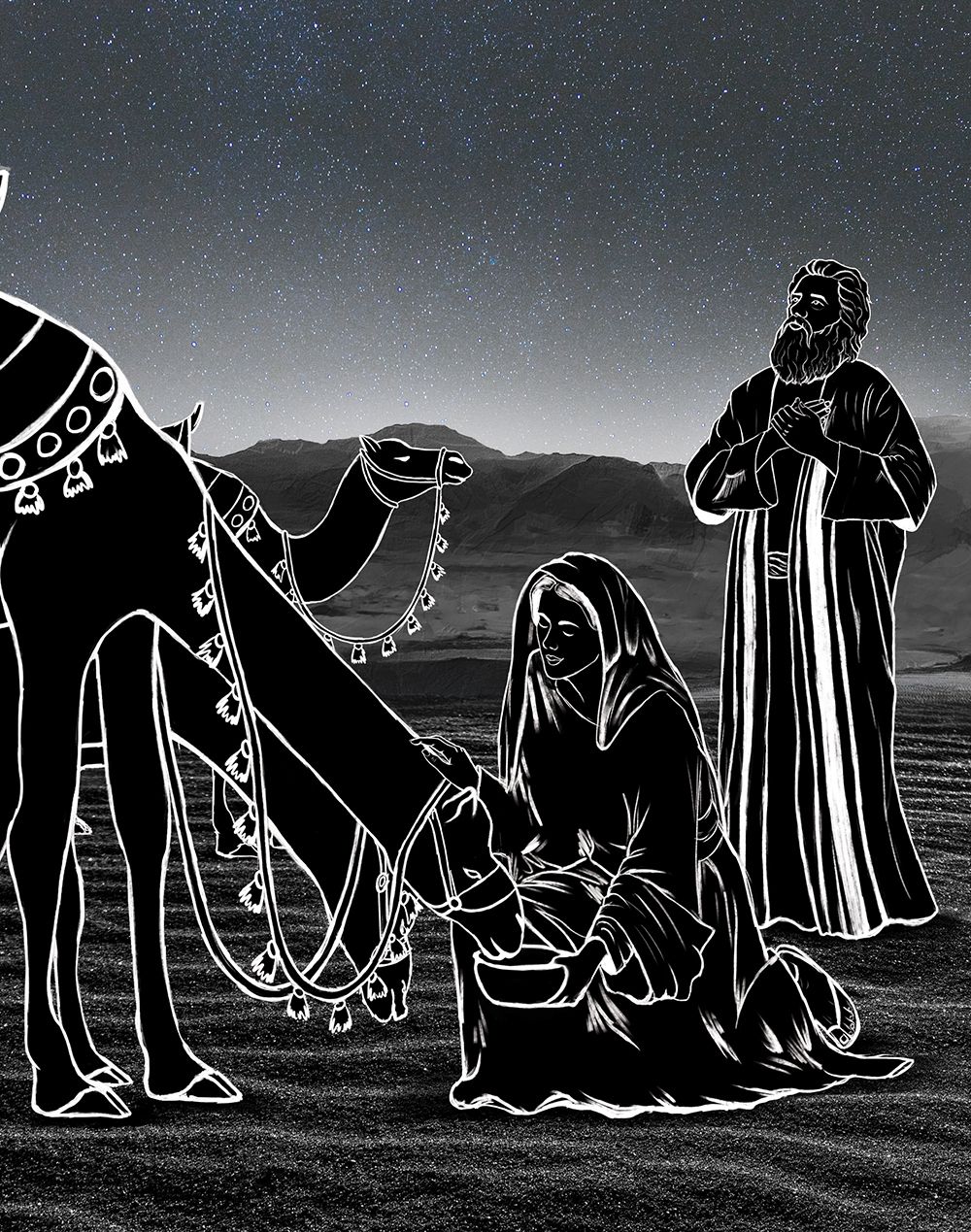 Genesis 24 - Prayer answered: Rebekah waters the camels
