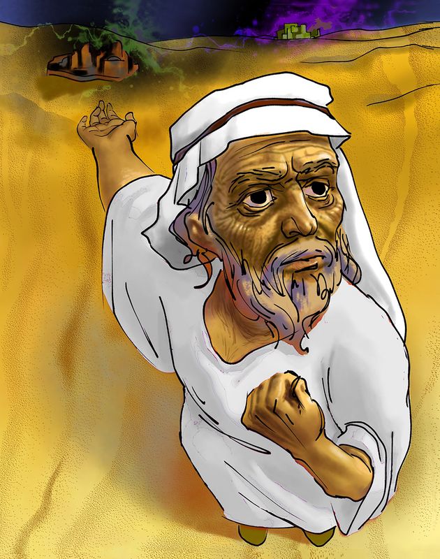 Genesis 18 - Abraham Negotiating with God over Sodom