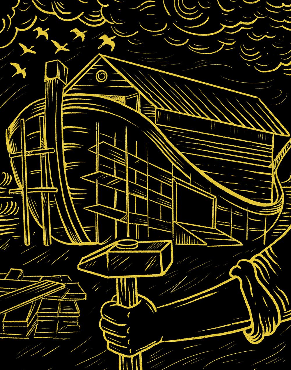 Genesis 6 - Noah's Building the Ark