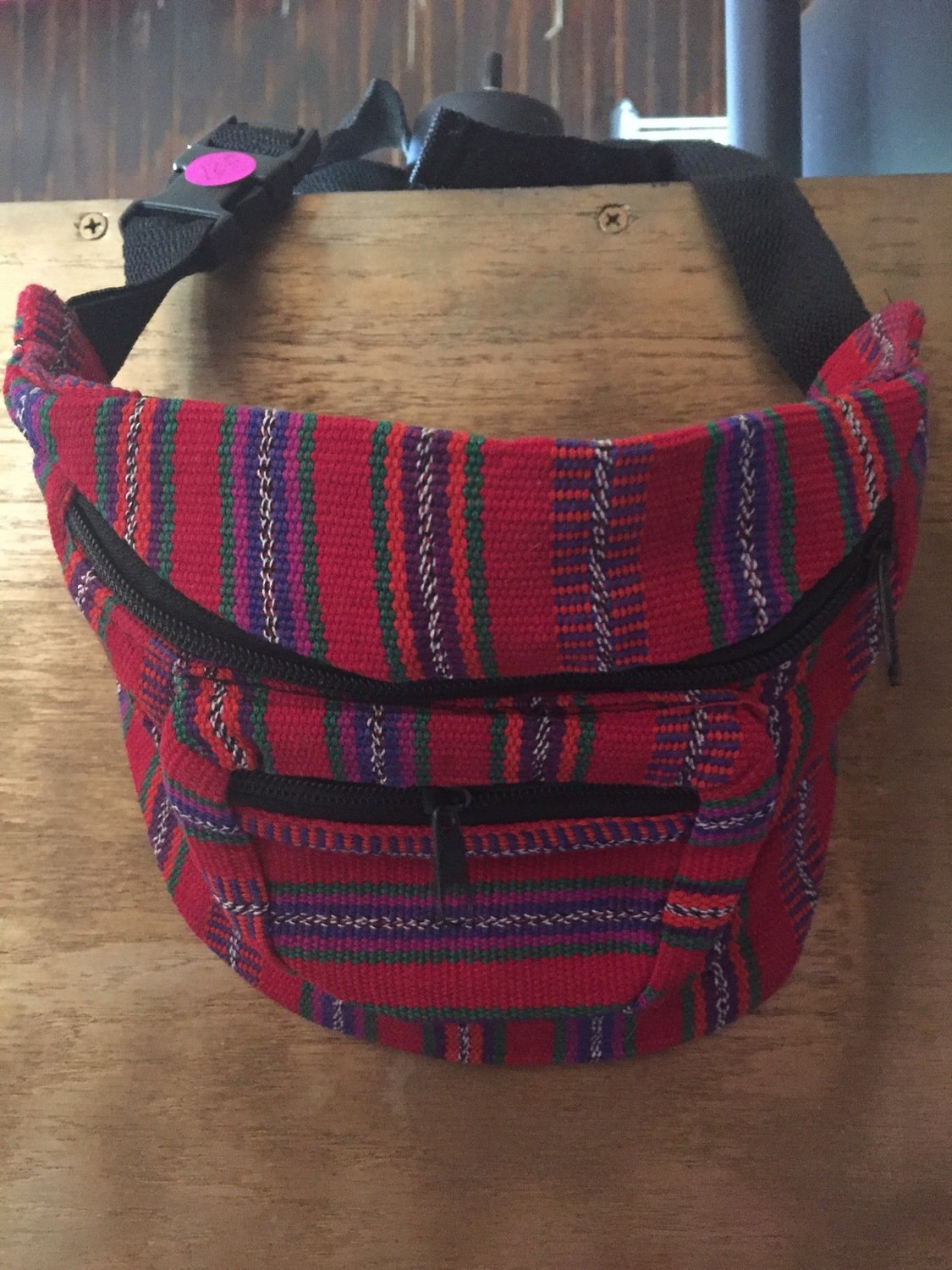 FANNY PACK/RED-PURPLE