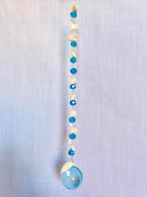 Window Light Catcher/Water/Aqua Blue