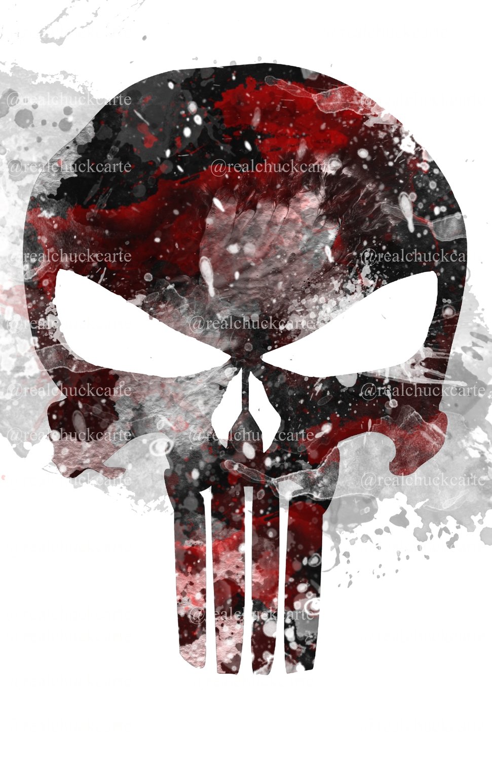 11x17 Punisher Logo Print