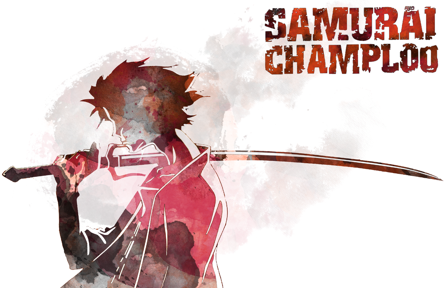 Samurai Champloo 11x17 Framed