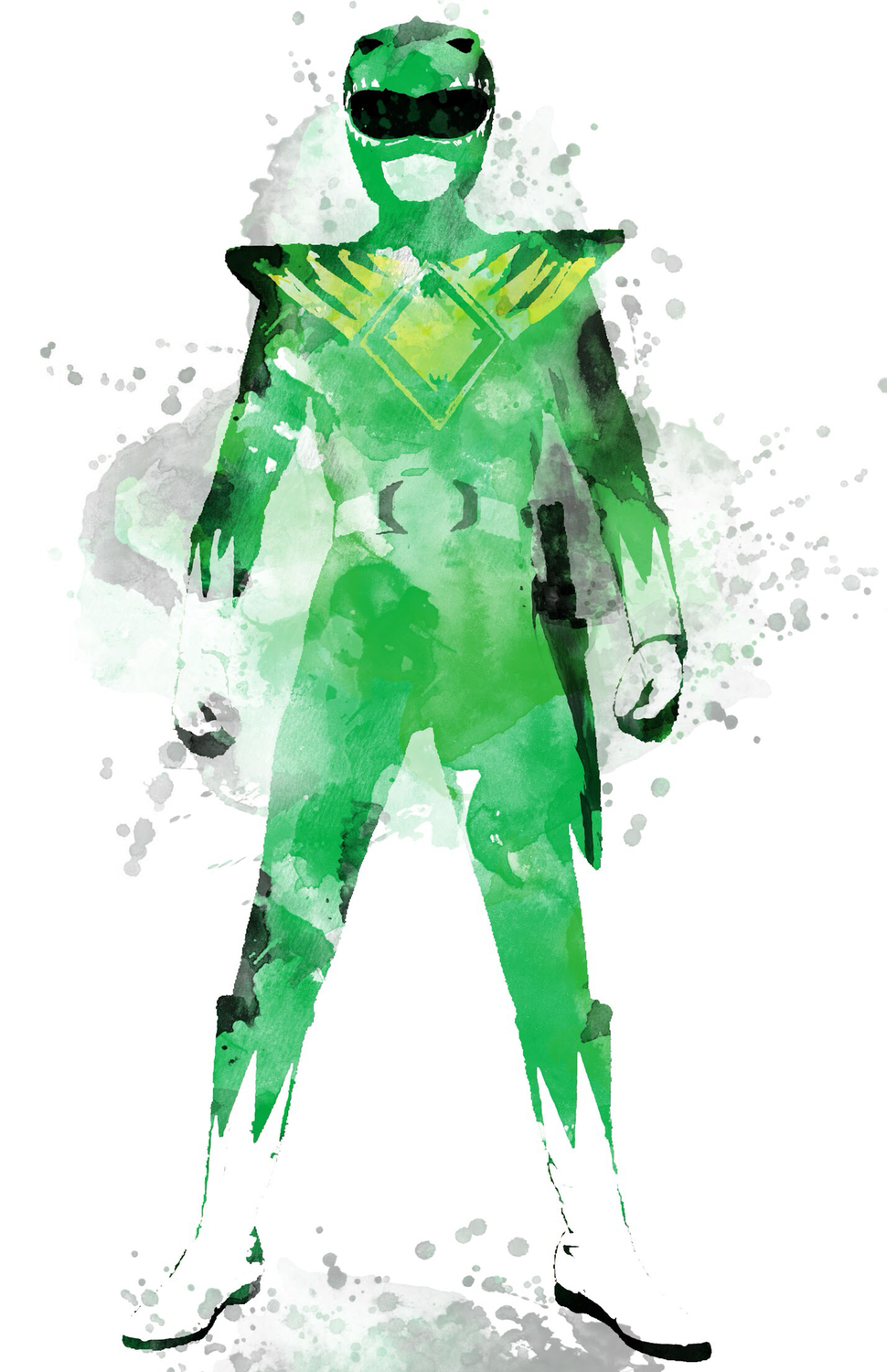 Green Ranger 11x17 Framed