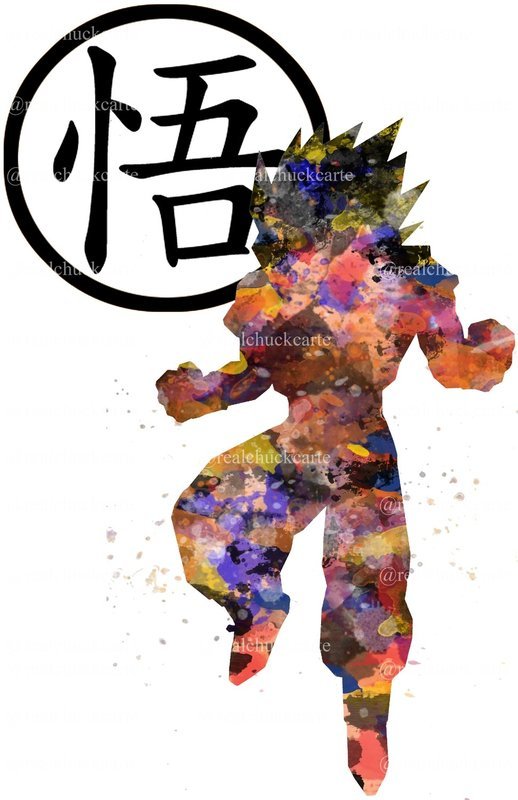 11x17 Goku Art Print