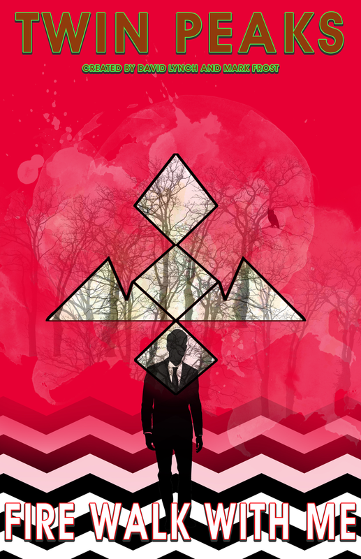 Twin Peaks Fire Walk With Me 11x17 Framed