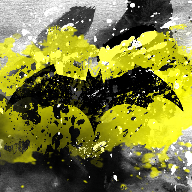 Batman 8x8 Framed