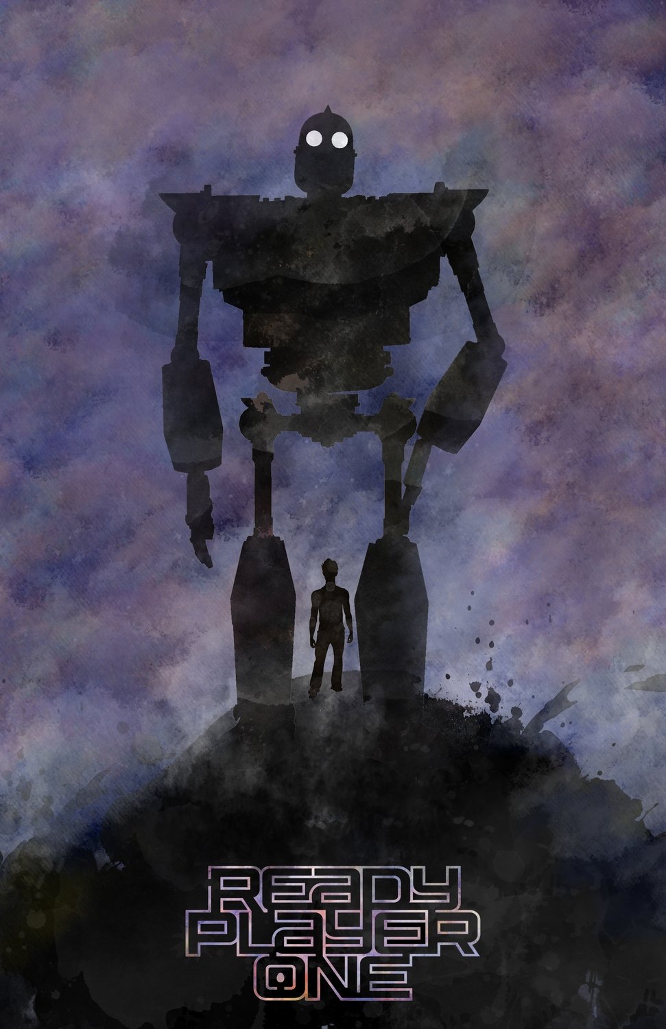 Ready Player One Iron Giant 11x17