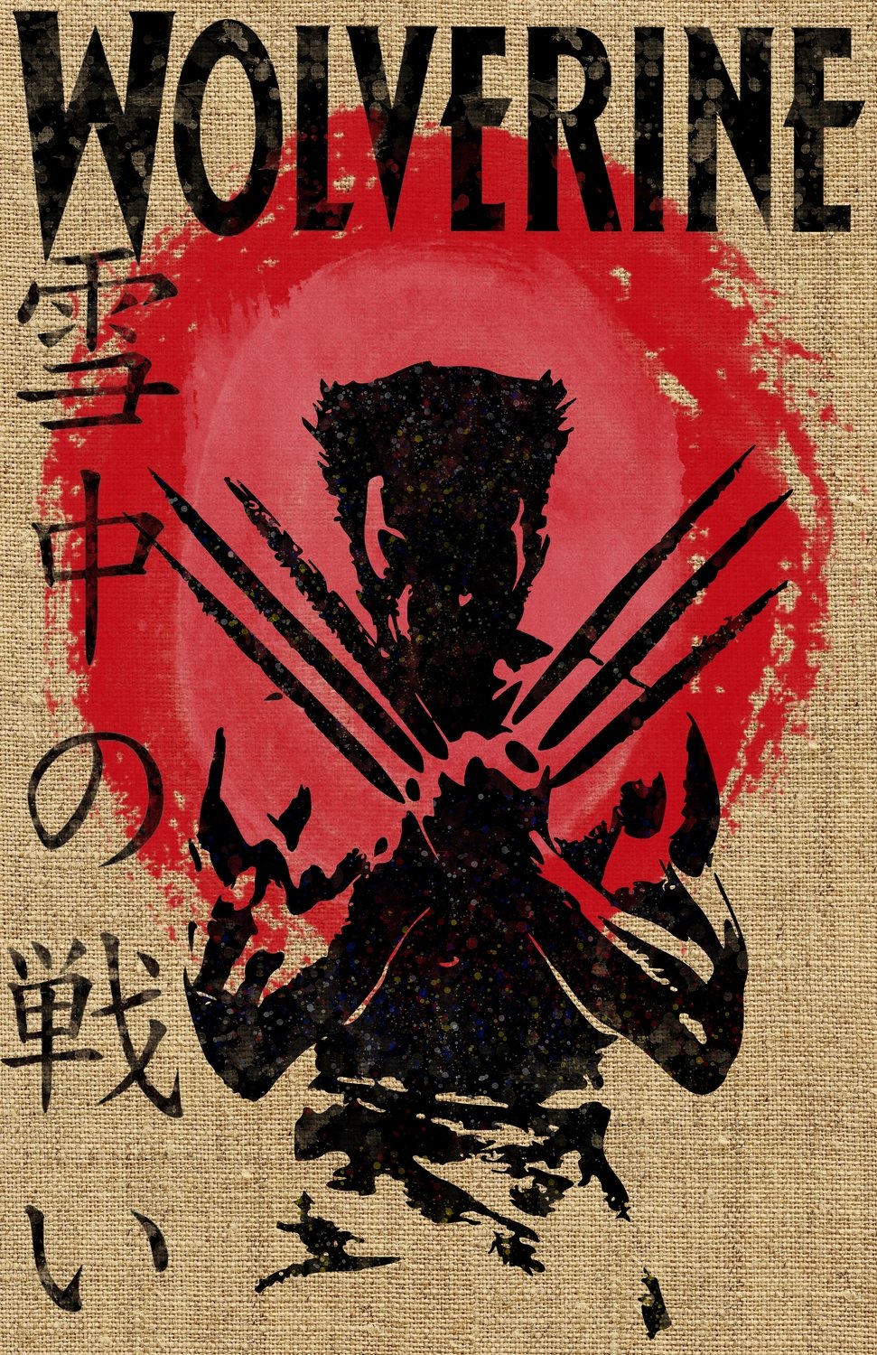 Wolverine Burlap 11x17