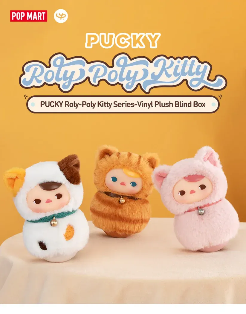 LABUBU Kitty Series Vinyl Plush Blind Box