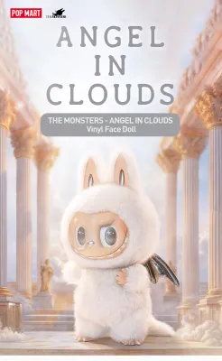 LABUBU THE MONSTERS - ANGEL IN CLOUDS Vinyl Face Doll