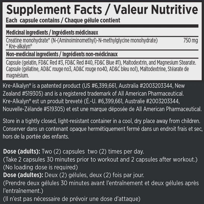 Kre-Alkalyn Caps