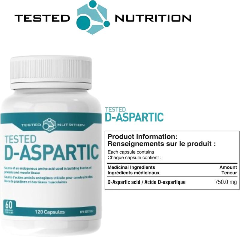 Tested D ASPARTIC CAPSULES