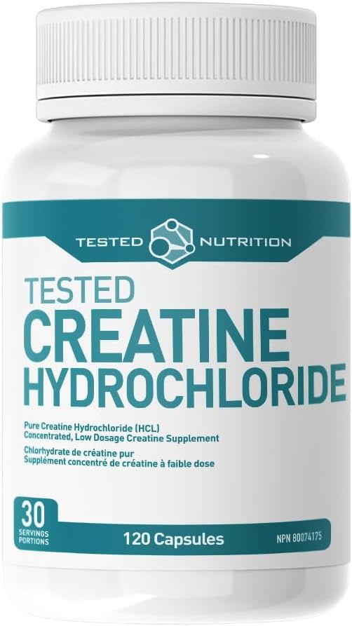 Tested CREATINE HCL 120 CAPSULES