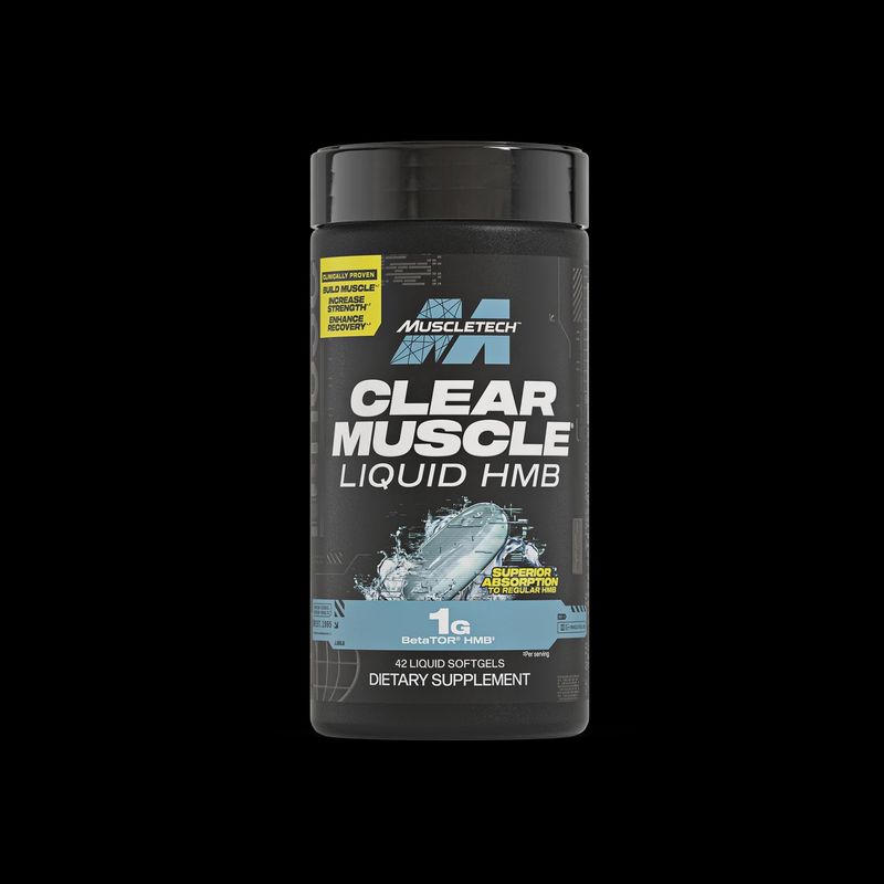 MuscleTech Clear Muscle, HMB Free Acid, 42 Liquid Softgels