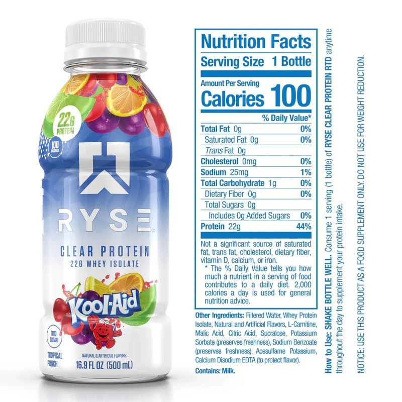 RYSE CLEAR WHEY-RTD-500ML