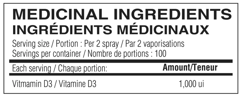 VITAMIN D3-SPRAY