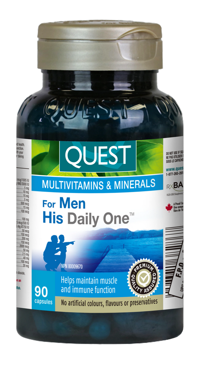 HIS DAILY ONE-MULTIVITAMIN