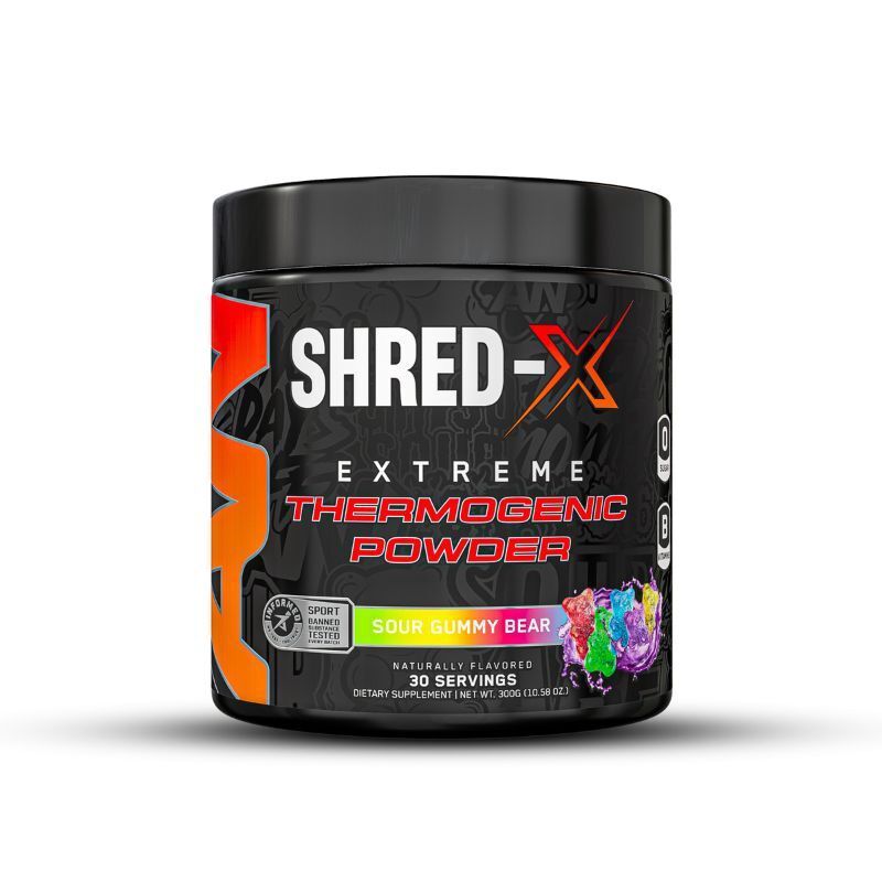 ABE Ultimate Fat Burner Shred-X, Flavour: SOUR GUMMY, Size: 300 GMS