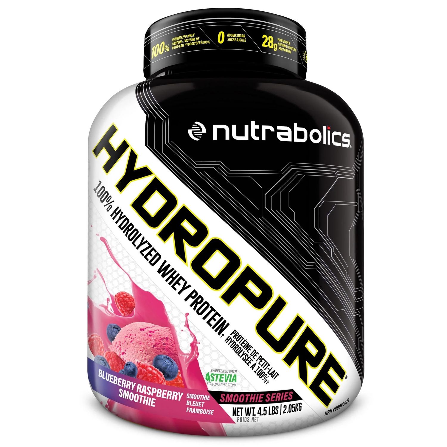 HYDROPURE, Flavour: BLUE RASPBERRY SMOOTHIE, Size: 4.5lbs