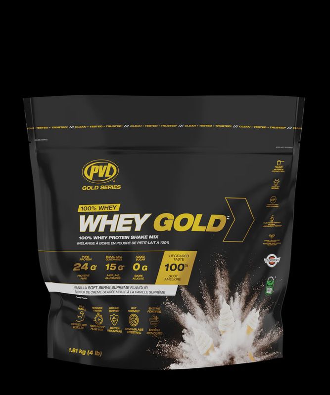 WHEY GOLD – 100% Whey Protein Shake Mix