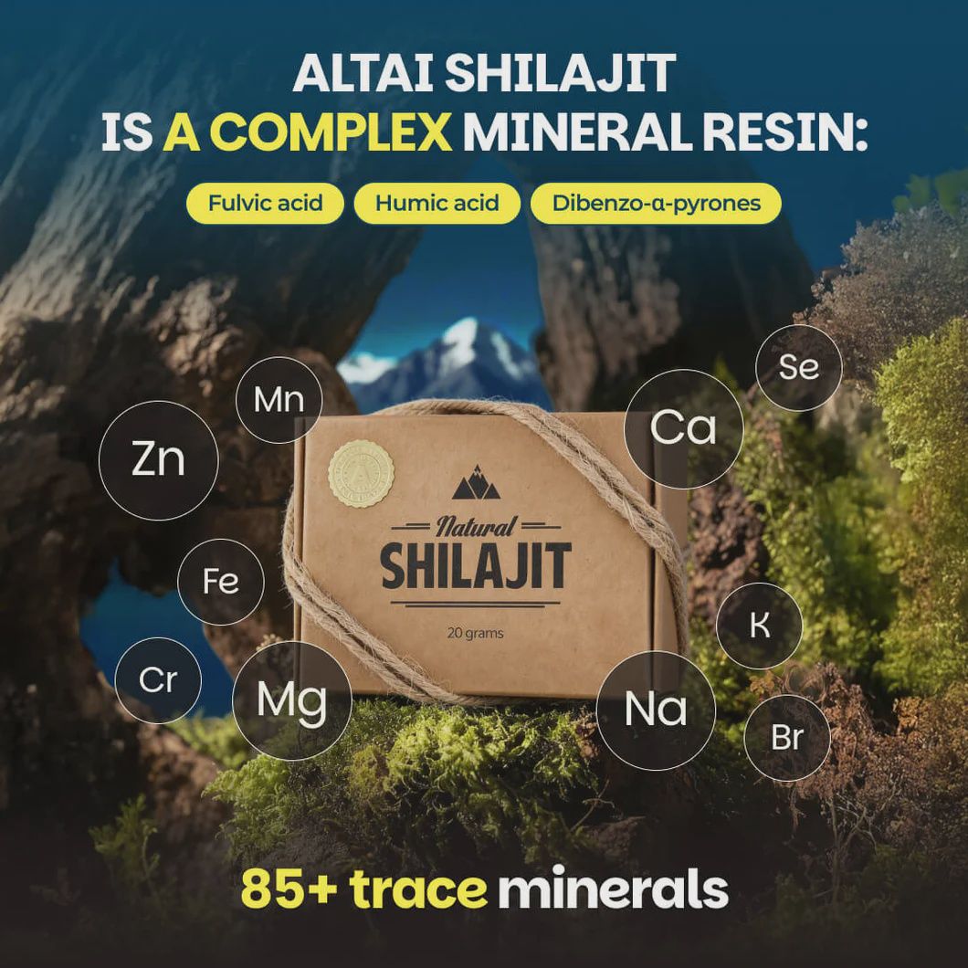 Natural Shilajit 20g Resin
