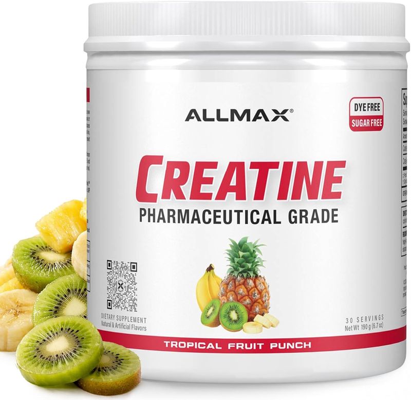 ALLMAX Flavored Creatine Monohydrate Powder 30 Servings  190g