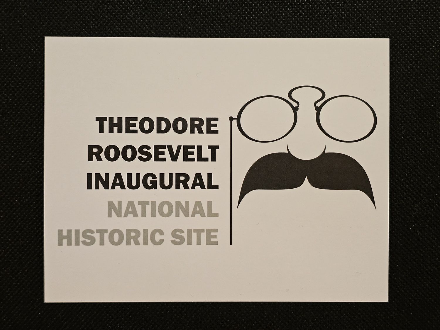 Theodore Roosevelt Inaugural Site Postcard