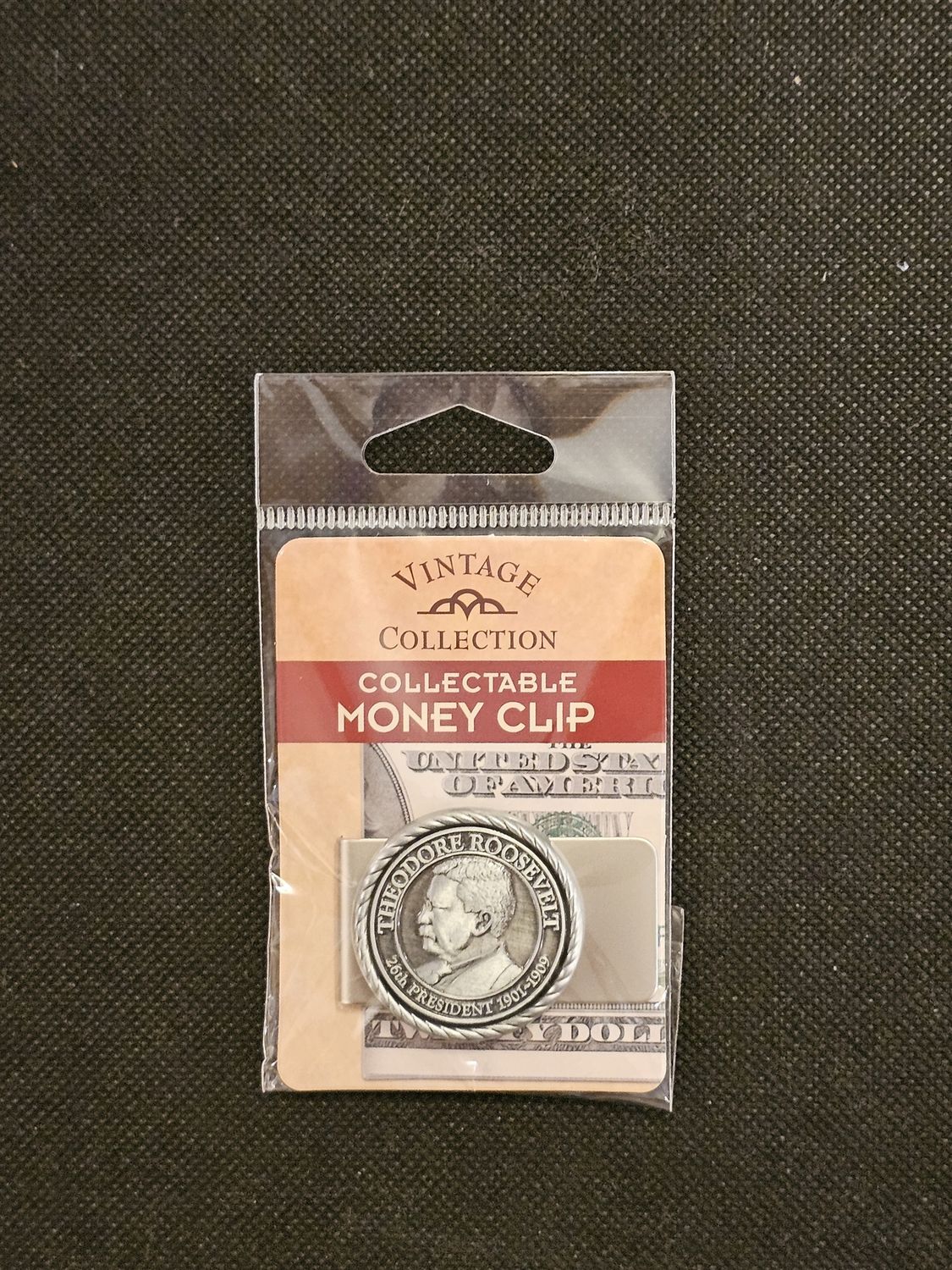 Theodore Roosevelt Money Clip