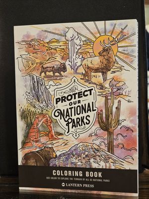 Protect Our National Parks Coloring Book