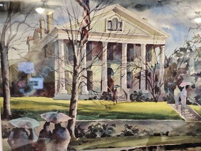 Framed Watercolor Print