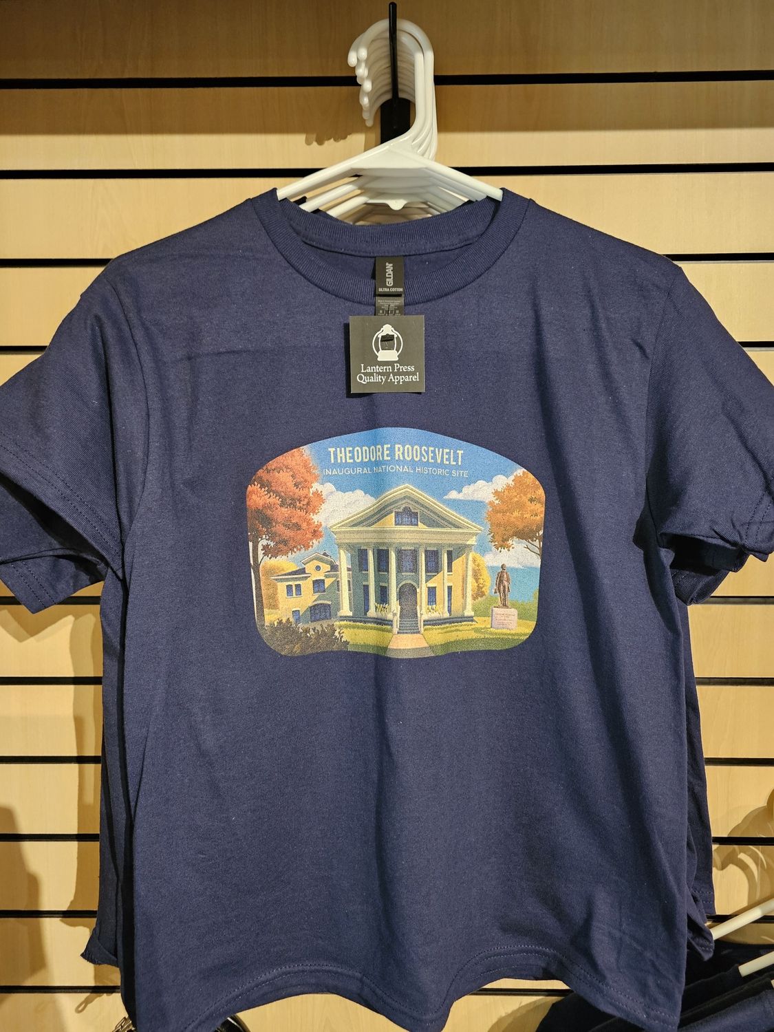 House Logo Youth T-Shirt, Colour: Navy Blue, Size: Small