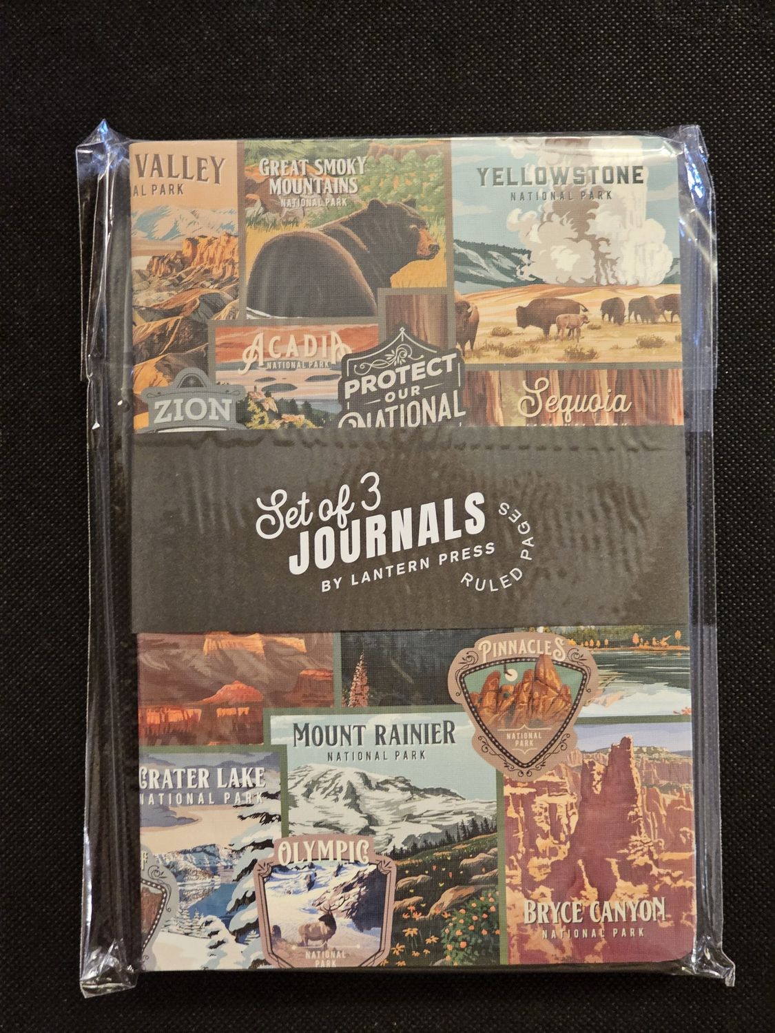 Set of 3 National Park Journals