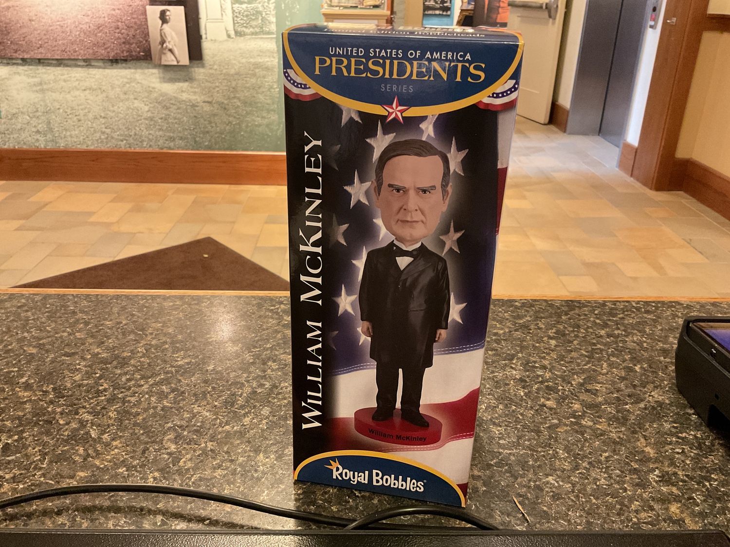 Royal Bobbles William McKinley Collectible Bobblehead Statue