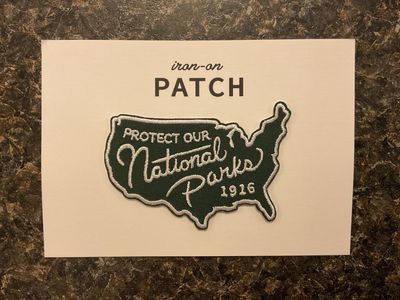 Protect Our National Parks Iron-on Patch - USA - 1916