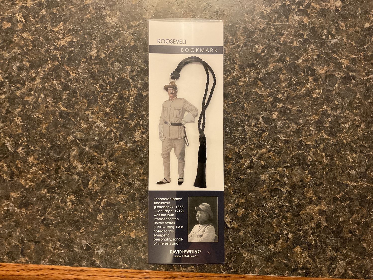 Roosevelt Metal Bookmark