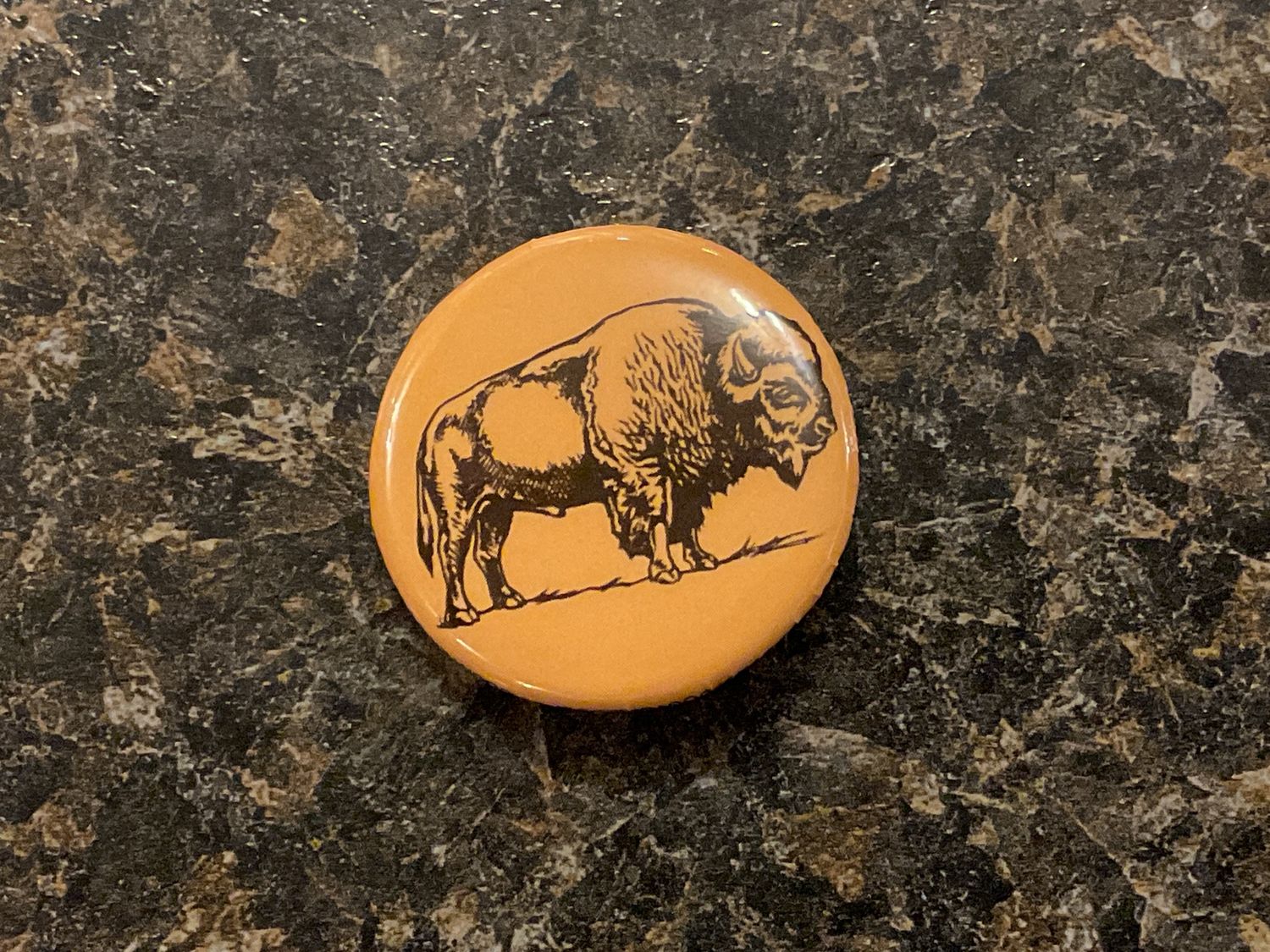 Buffalo/Bison Button