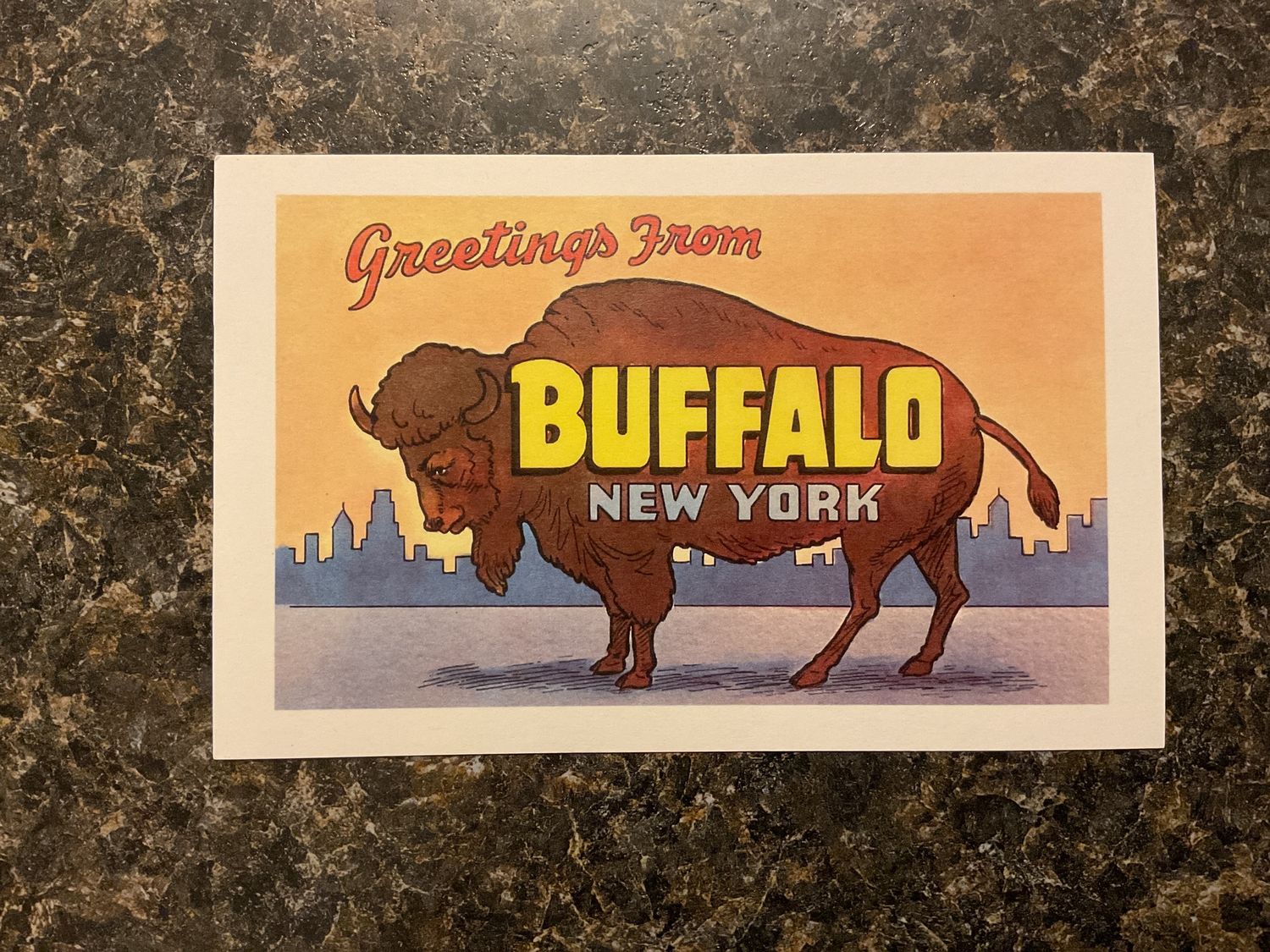 Postcard NS-643 Greetings from Buffalo, New York