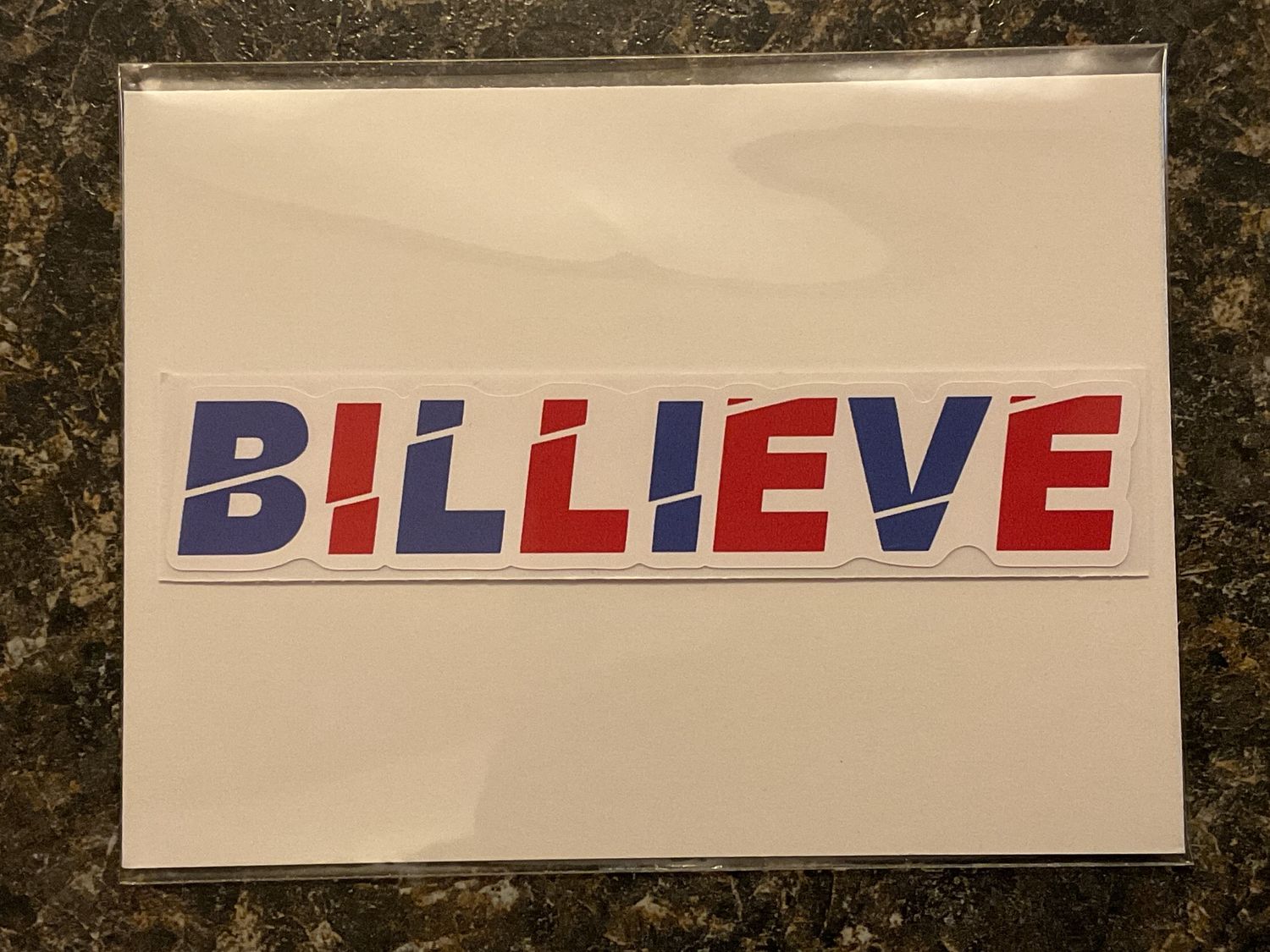 Billieve Sticker