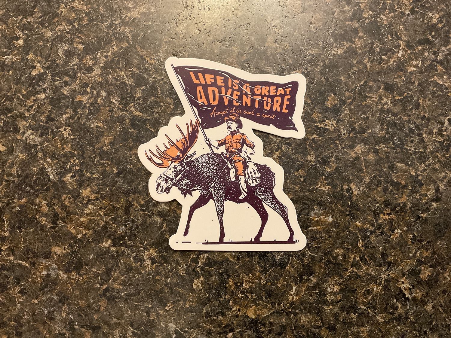 Rough Rider Sticker
