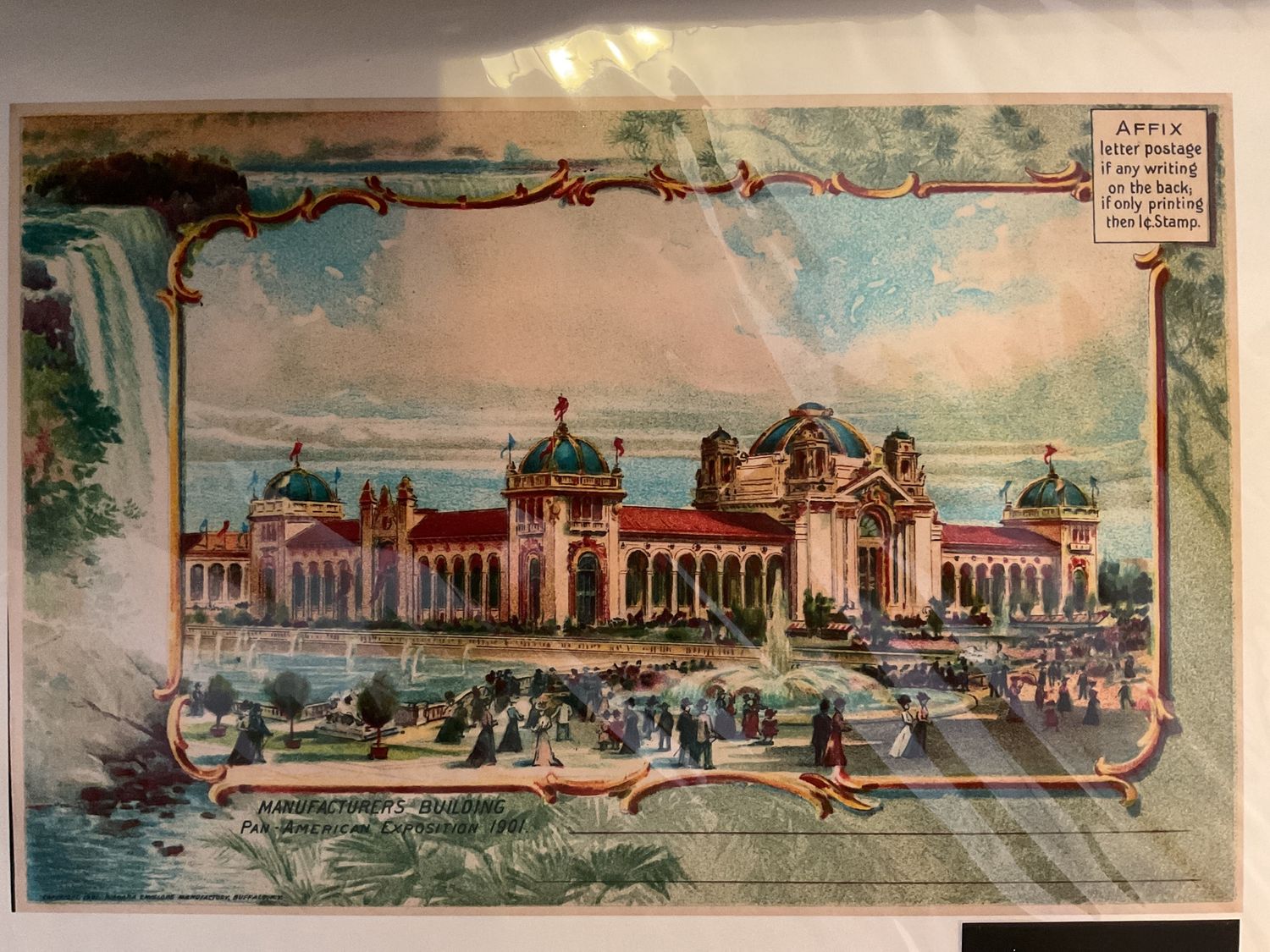 Manufacturers Building Pan-American Print, Size: 8x10