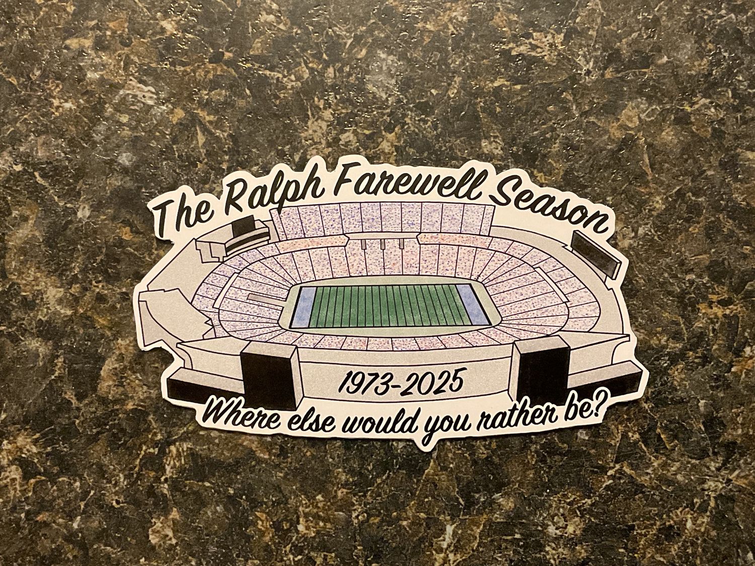 The Ralph Farewell Season Magnet