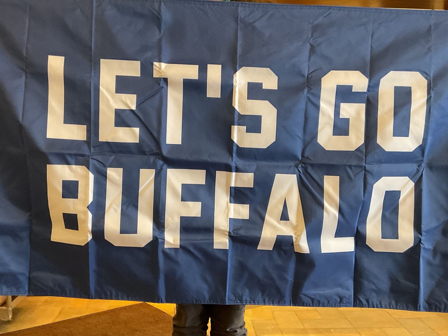 Let's Go Buffalo Outdoor Flag
