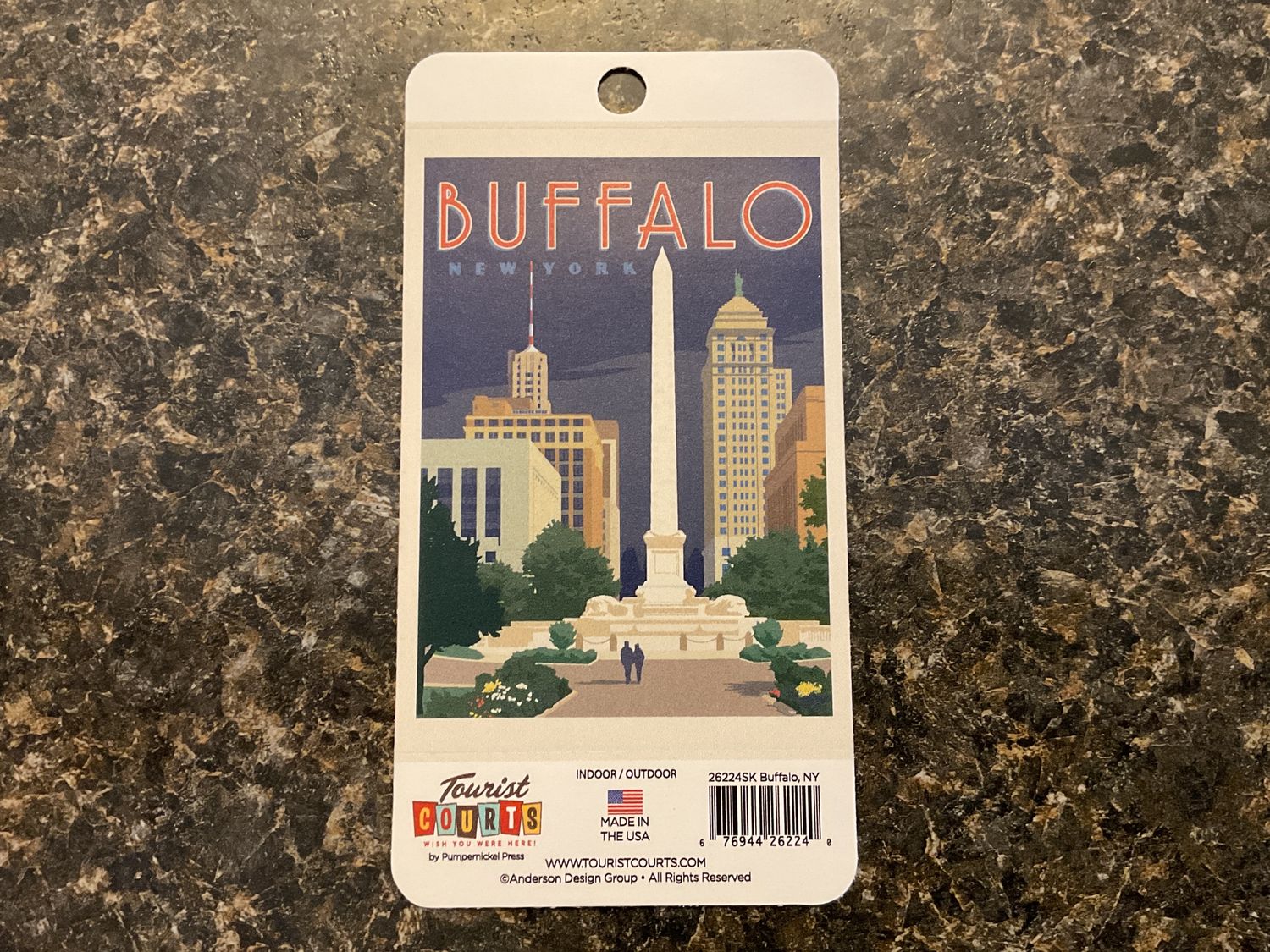 Buffalo, NY Vinyl Sticker