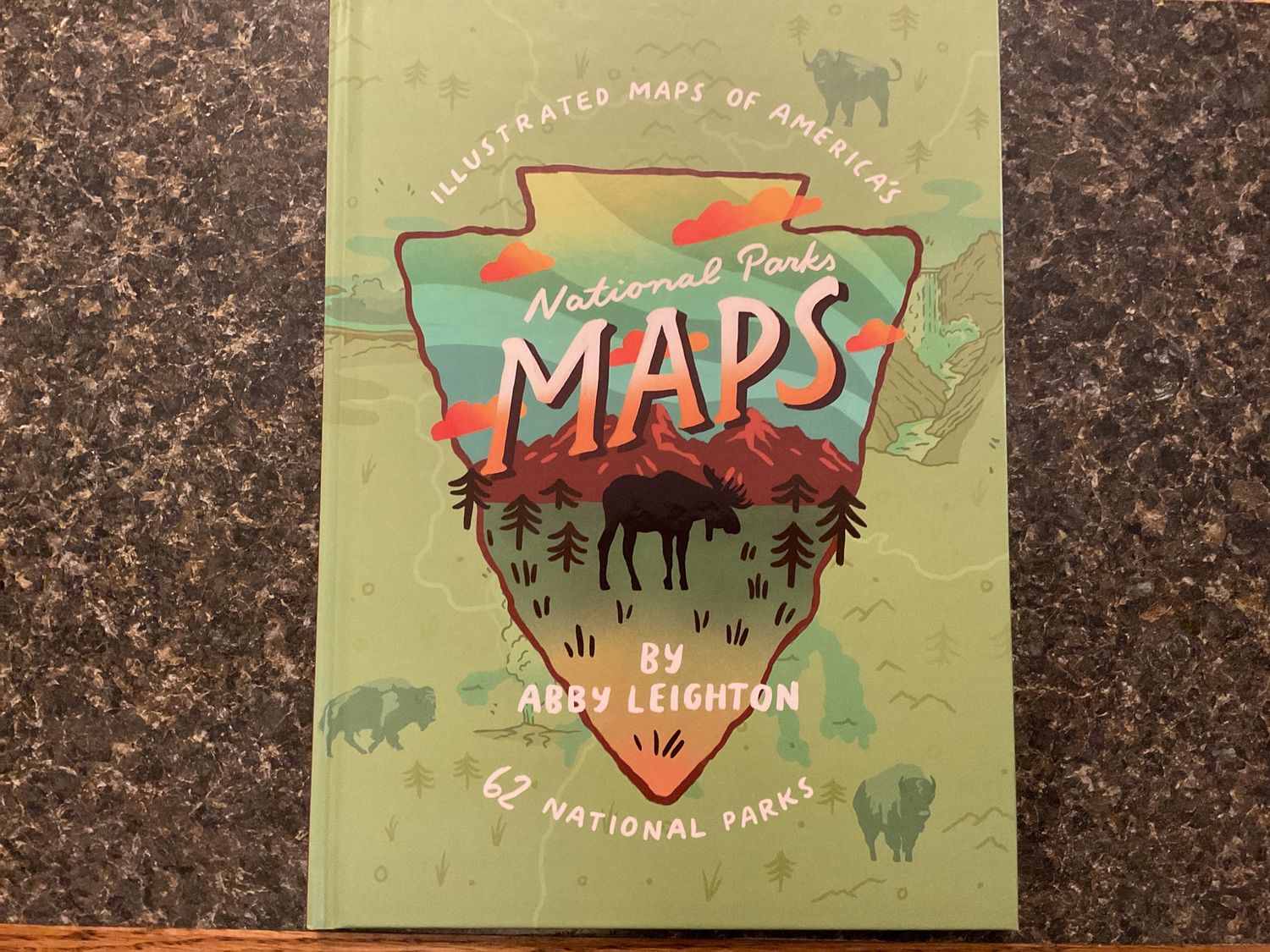 Illustrated Maps of America’s National Parks