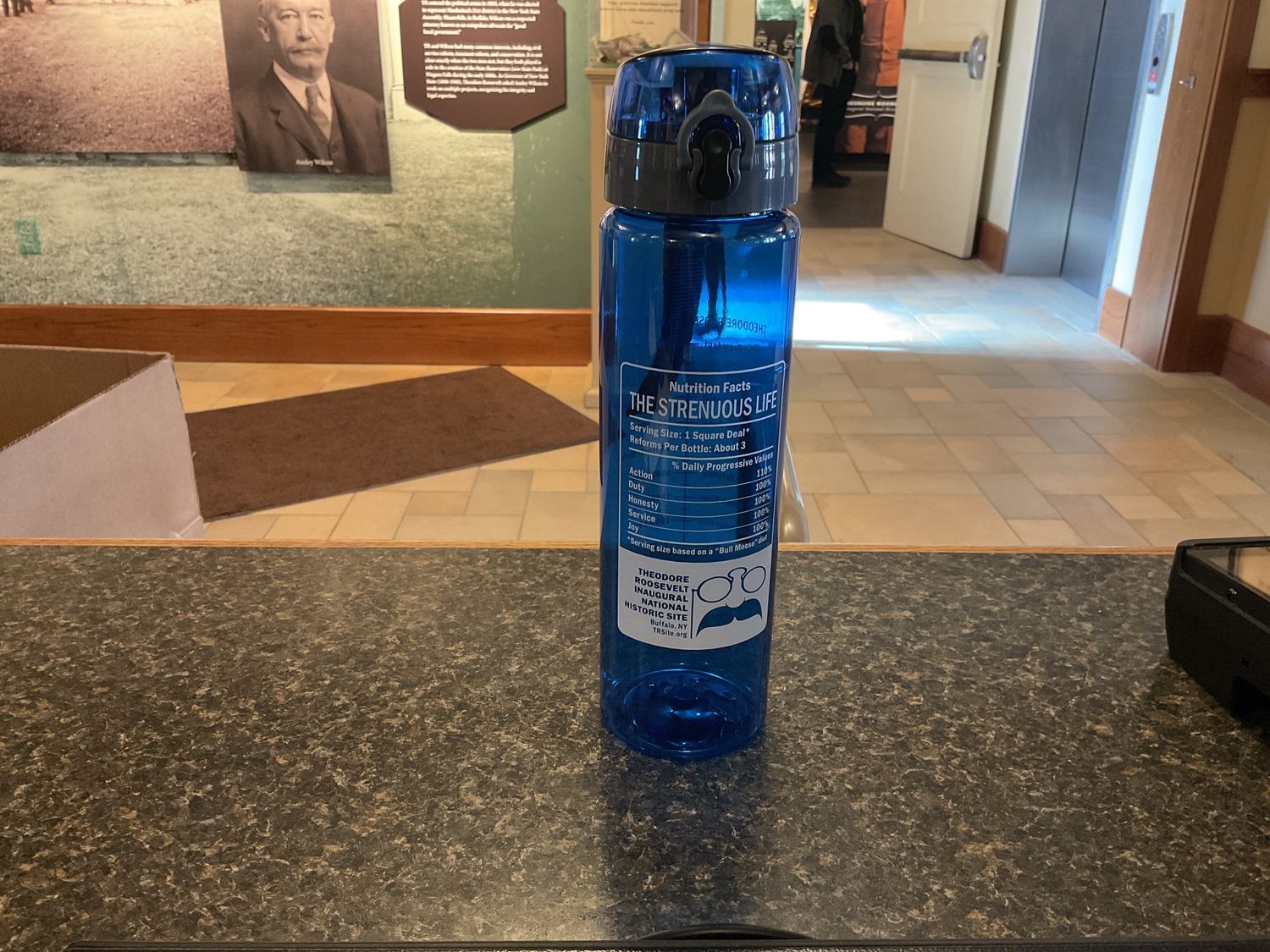 Strenuous Life Water Bottle 32oz.