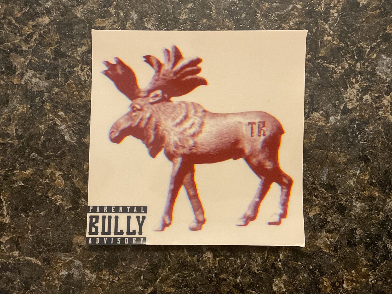 Parental Bully Advisory Sticker